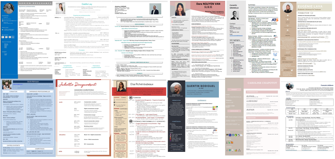CV library (CCIFC members exclusive access) | CCI France Cambodge