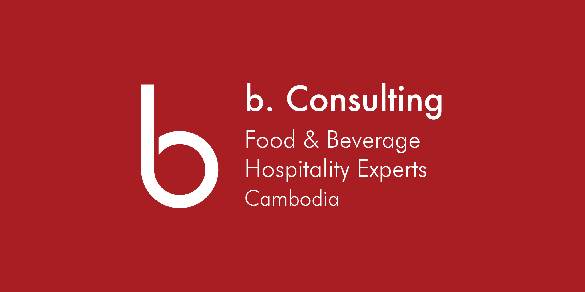 B. CONSULTING CAMBODGE FOOD & BEVERAGE - HOSPITALITY EXPERTS
